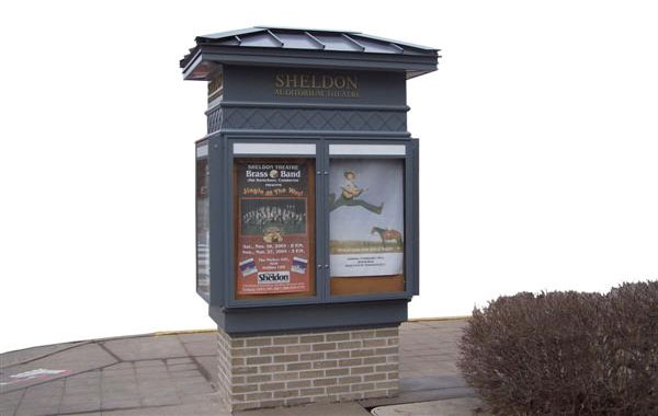 Sheldon Theater kiosk
